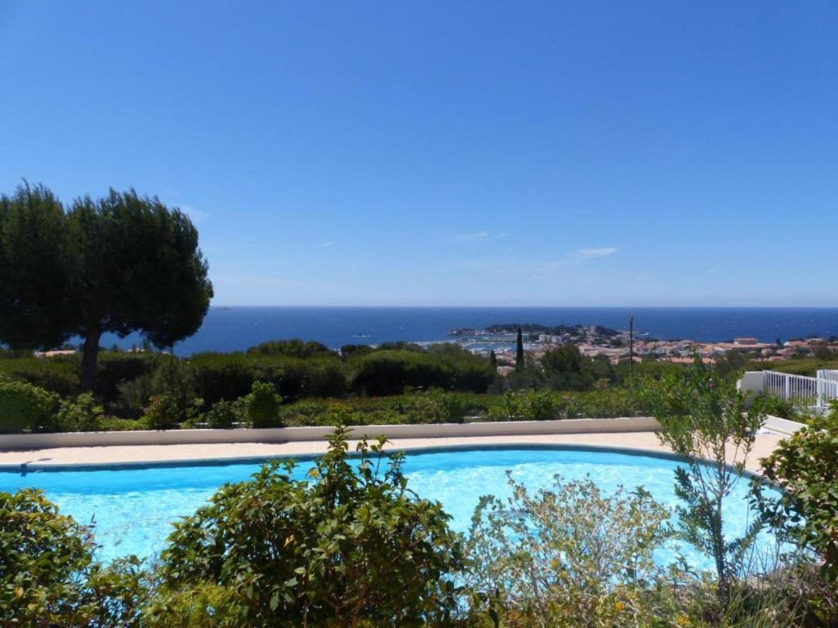 Magnifique Appartement Vue Mer - Grande Terrasse Et Piscine Bandol Ngoại thất bức ảnh