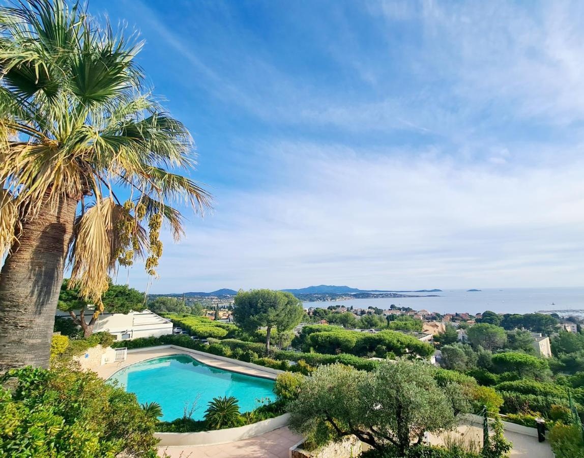 Magnifique Appartement Vue Mer - Grande Terrasse Et Piscine Bandol Ngoại thất bức ảnh